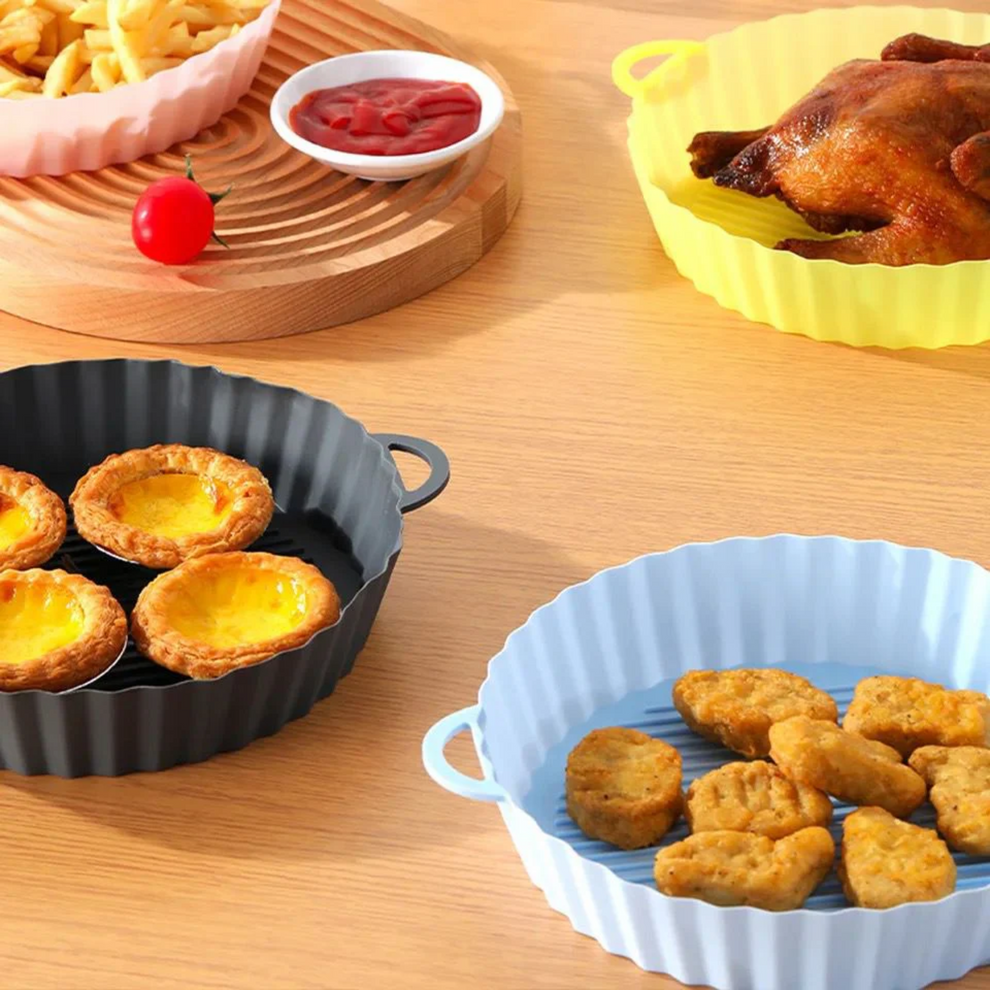 Pack de 3 Bases de Silicone para Air Fryer