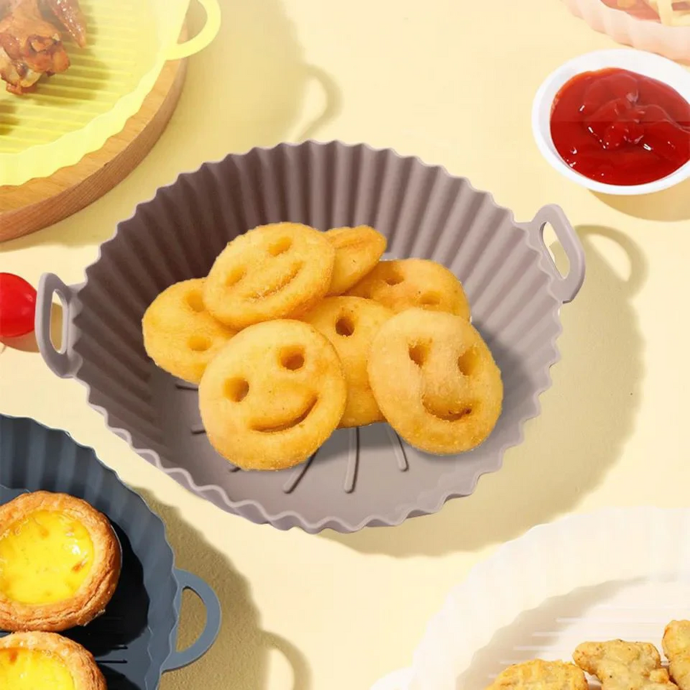Pack de 3 Bases de Silicone para Air Fryer