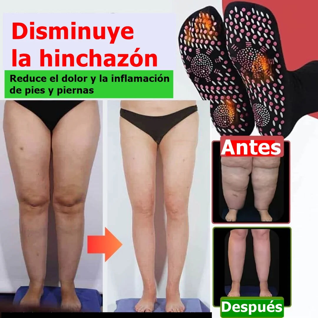 Meias Terapêuticas de Acupressão com Turmalina