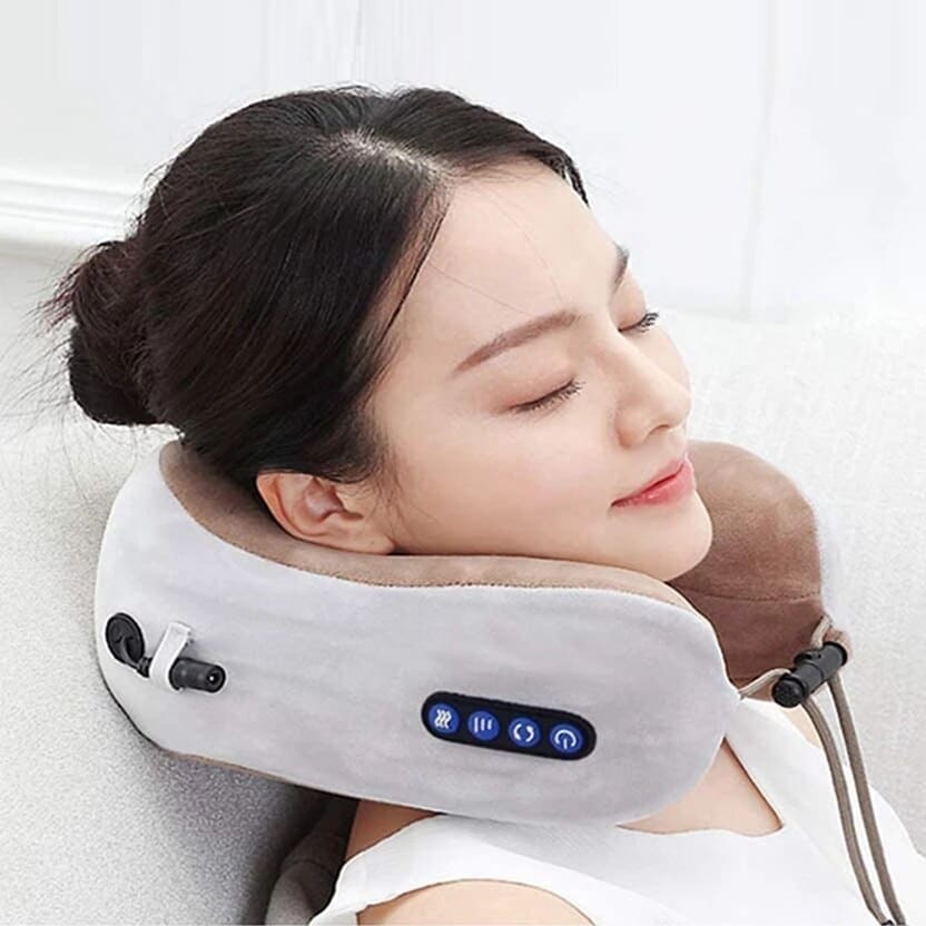 Almohada masajeadora de cuello