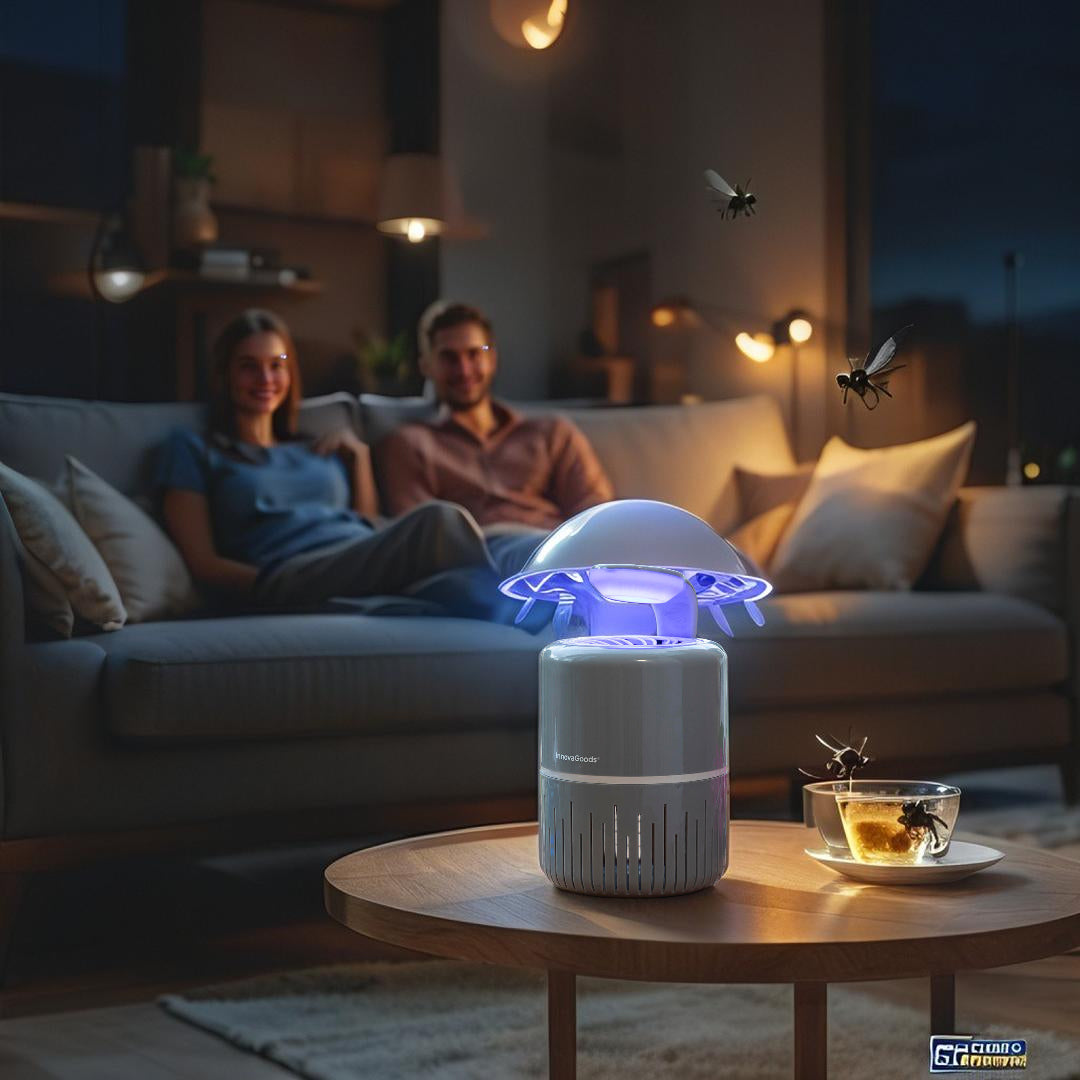 Luz UV repelente de mosquitos – elimina insetos sem produtos químicos