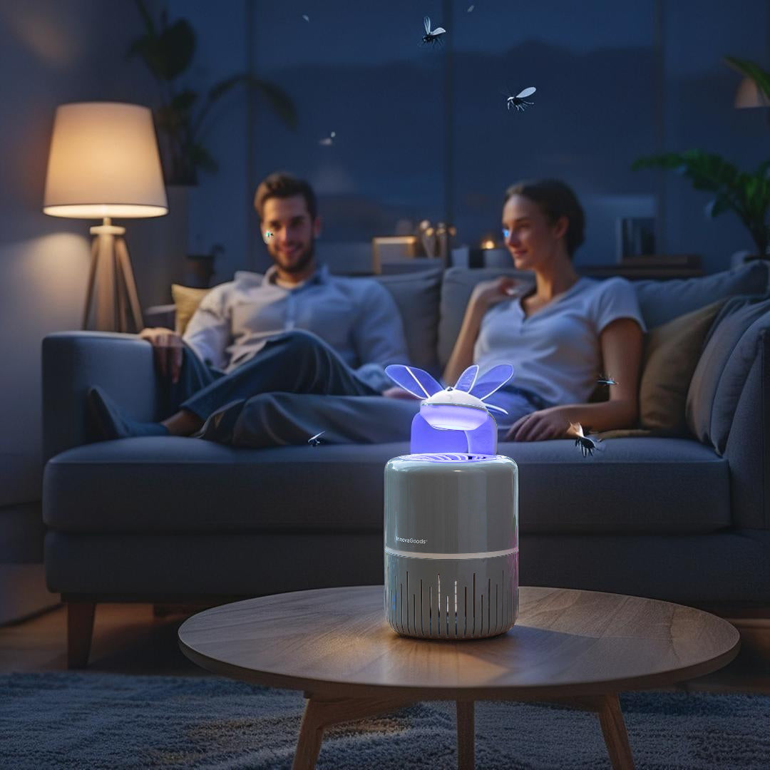Luz UV repelente de mosquitos – elimina insetos sem produtos químicos