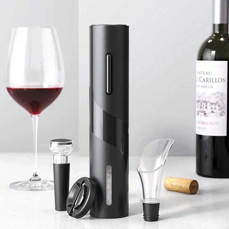 Pack 4 en 1 Abridor Eléctrico de Vino