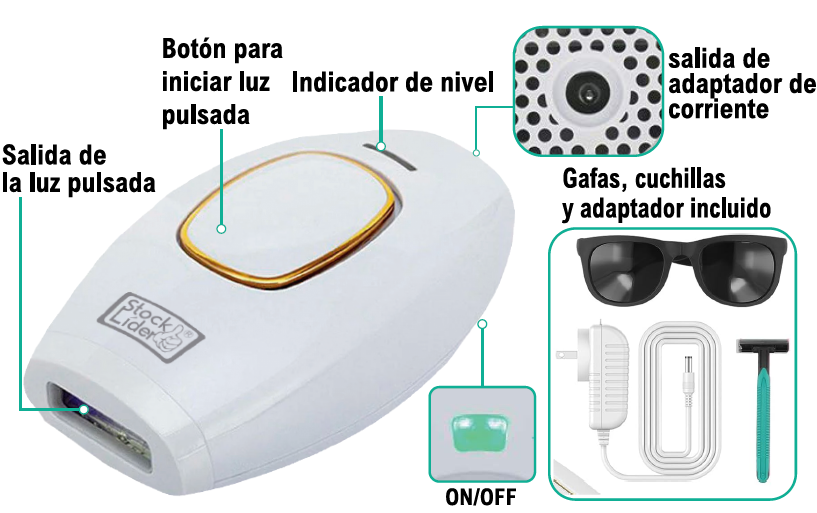 LumiSkin Pro Depiladora láser
