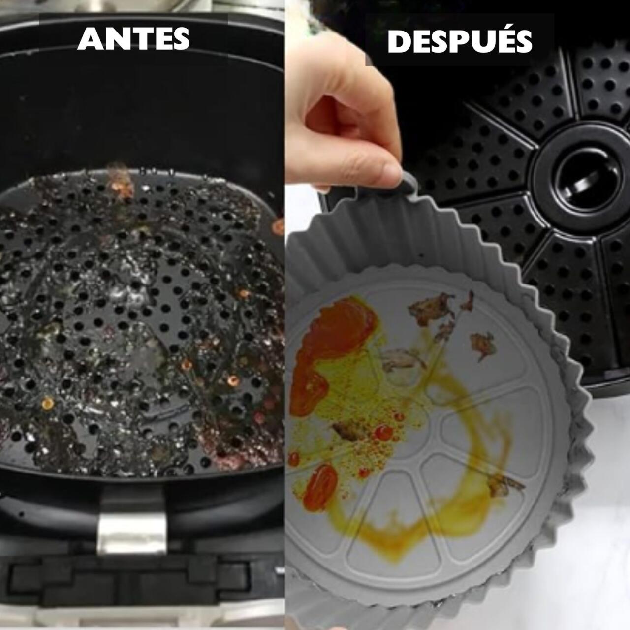 Pack de 3 Bases de Silicone para Air Fryer