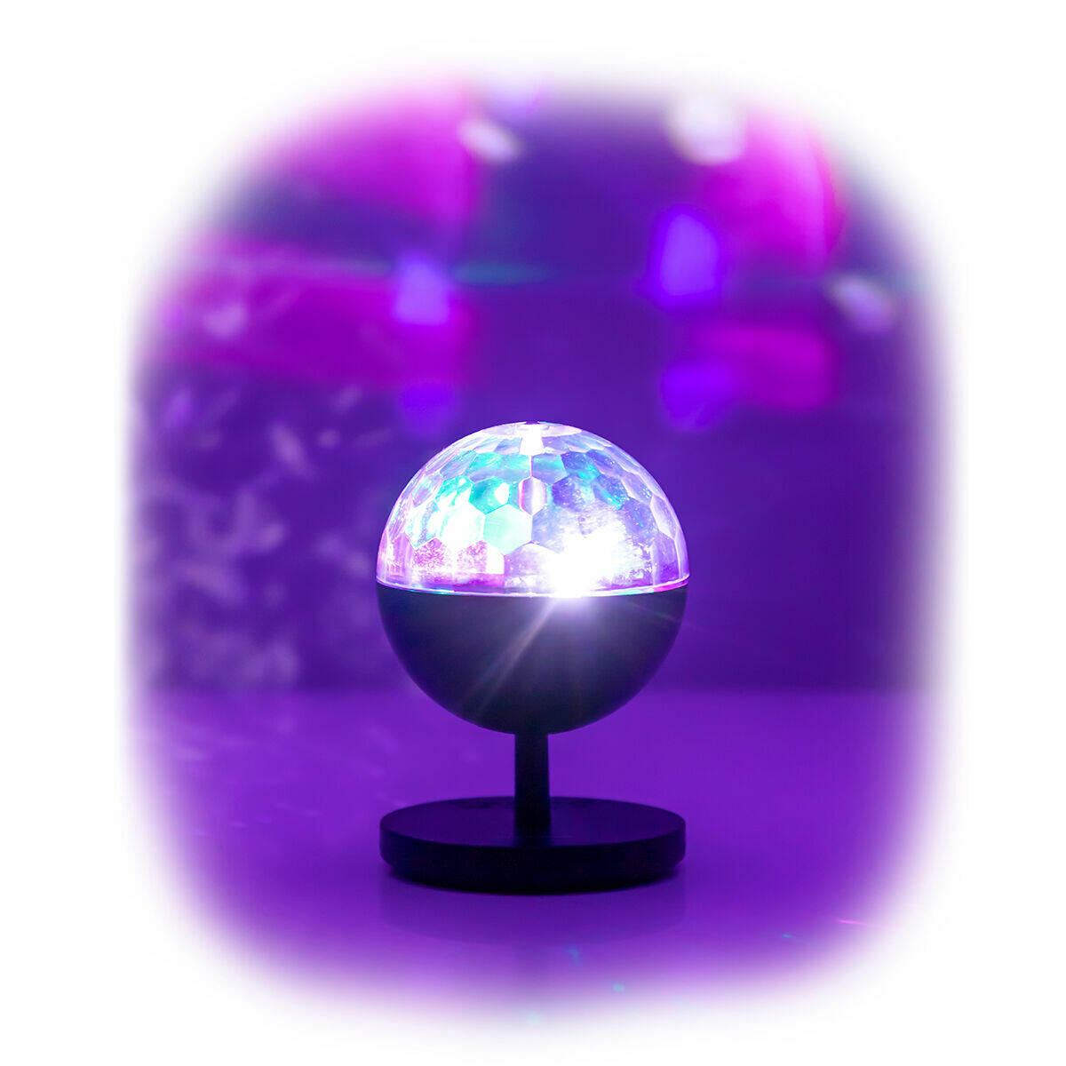 Proyector LED Recargable con Altavoz