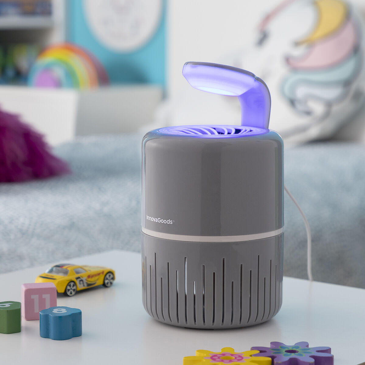 Luz UV repelente de mosquitos – elimina insetos sem produtos químicos