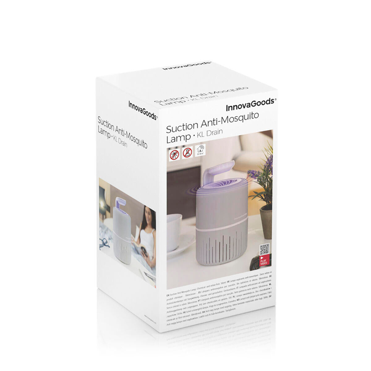 Luz UV repelente de mosquitos – elimina insetos sem produtos químicos