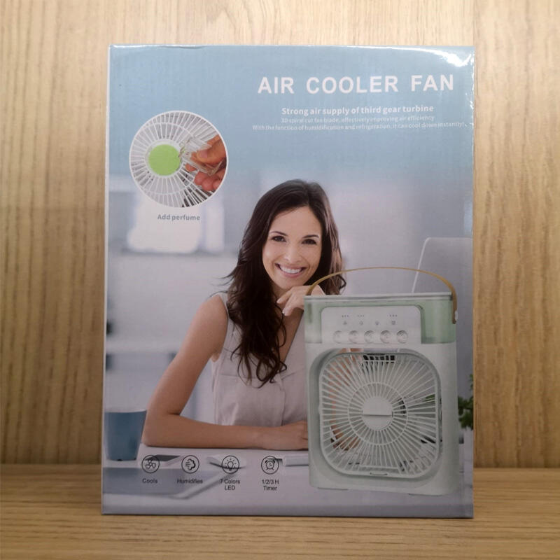 Aire acondicionado portátil con nebulizador: Frescura al instante