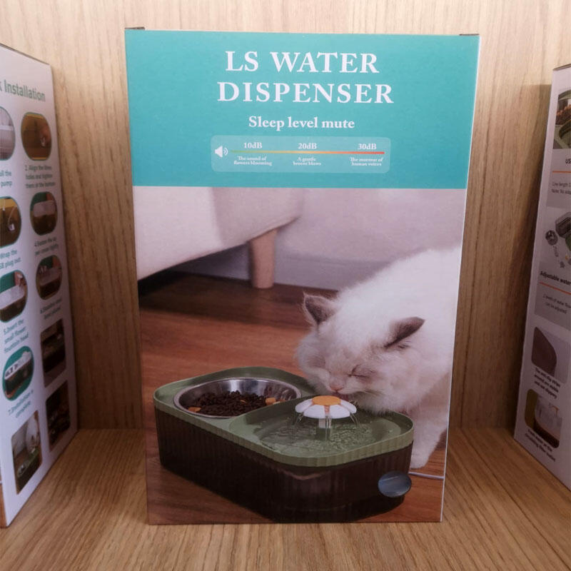 AquaPet 2 en 1 – Fuente + Cuenco Elevado