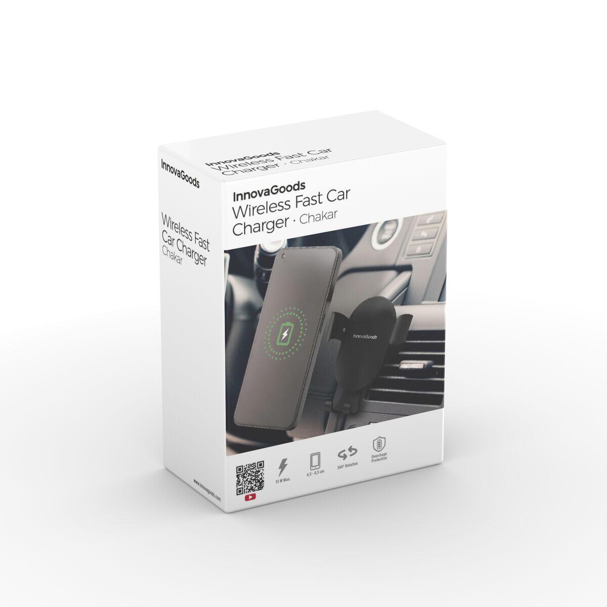 Suporte para carregador rápido sem fio para carro Chakar InnovaGoods