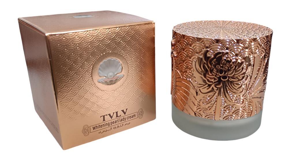 CREME FACIAL CLAREADOR COM EXTRATO DE PÉROLA 50ML.