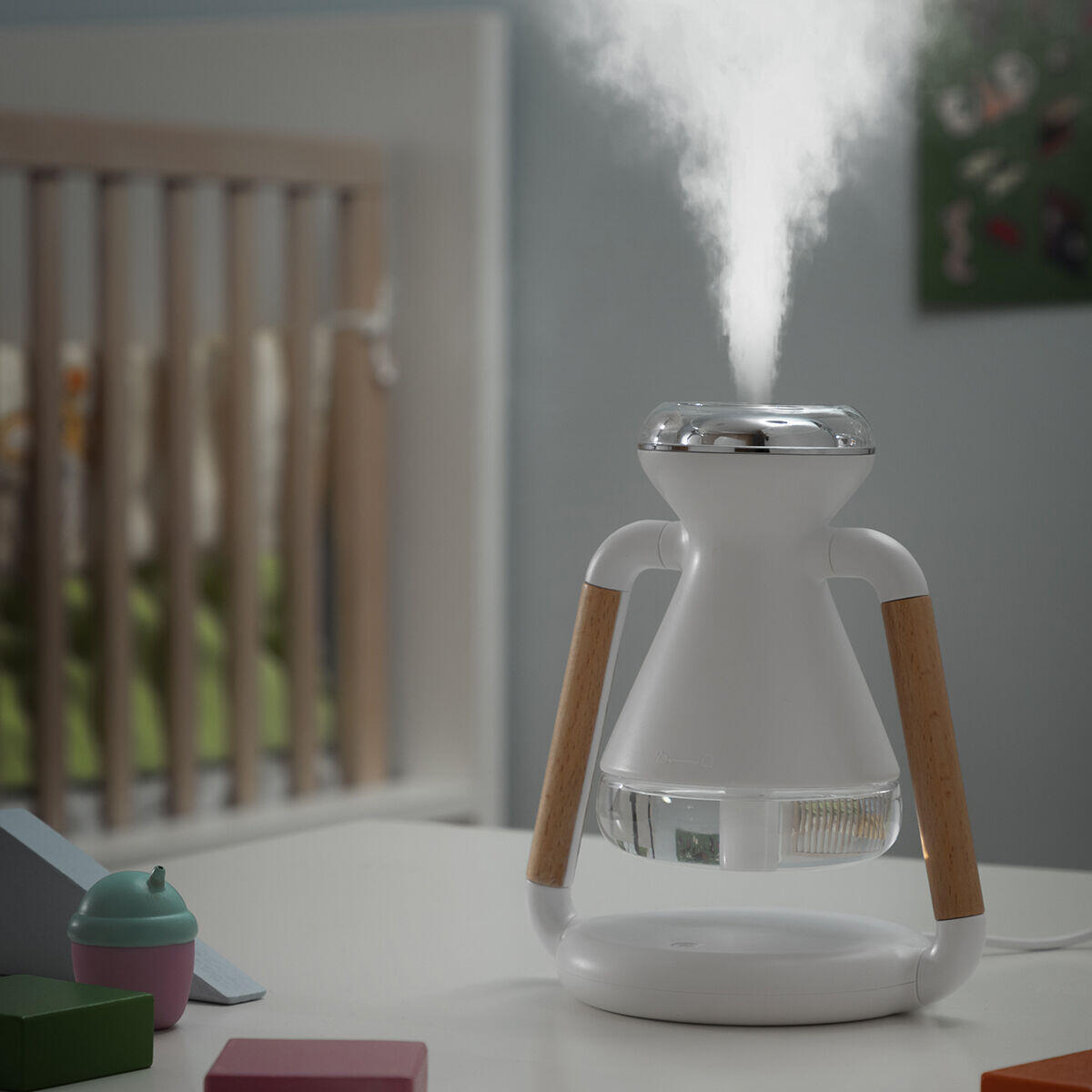 Humidificador, Difusor y Carga por Inducción