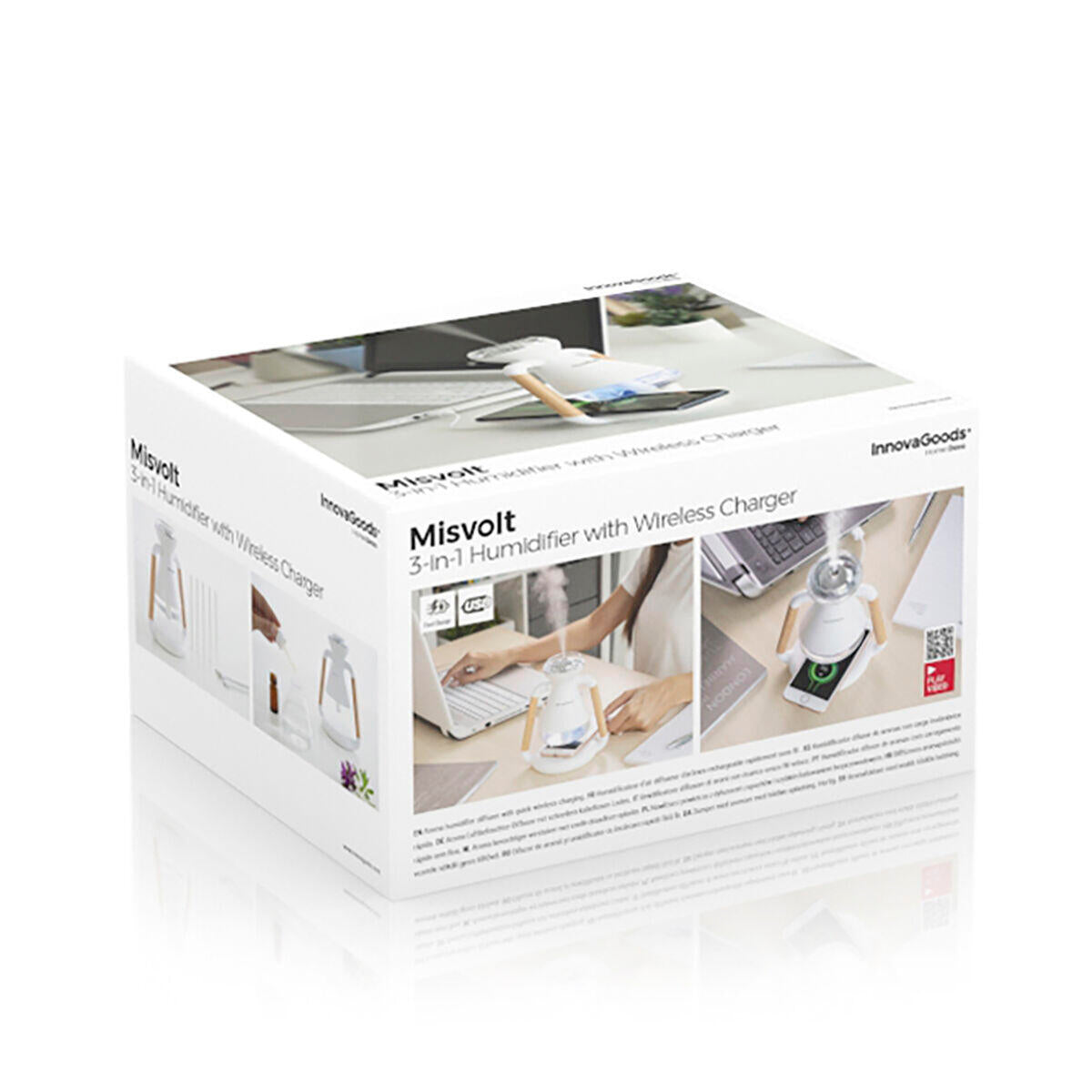 Humidificador, Difusor y Carga por Inducción