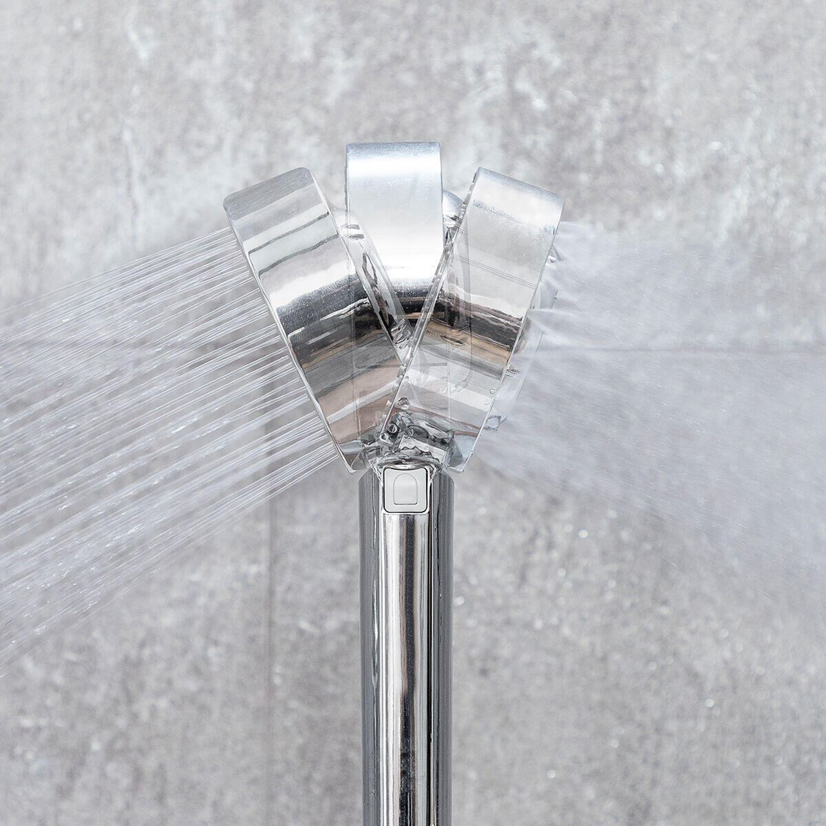 Alcachofa de Ducha Doble con Dispensador 3 en 1