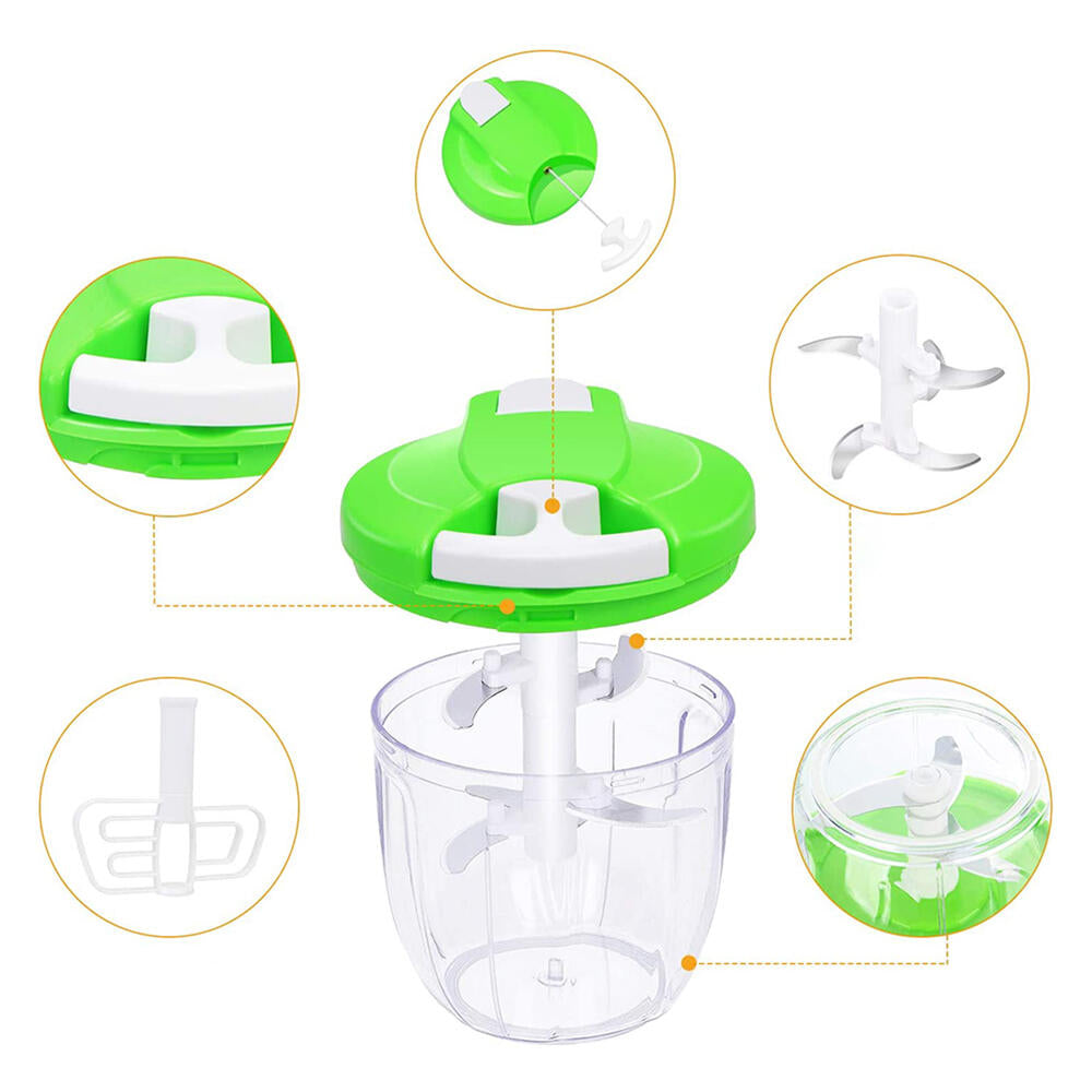 Picadora Manual Multiusos 900ml