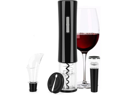Pack 4 en 1 Abridor Eléctrico de Vino