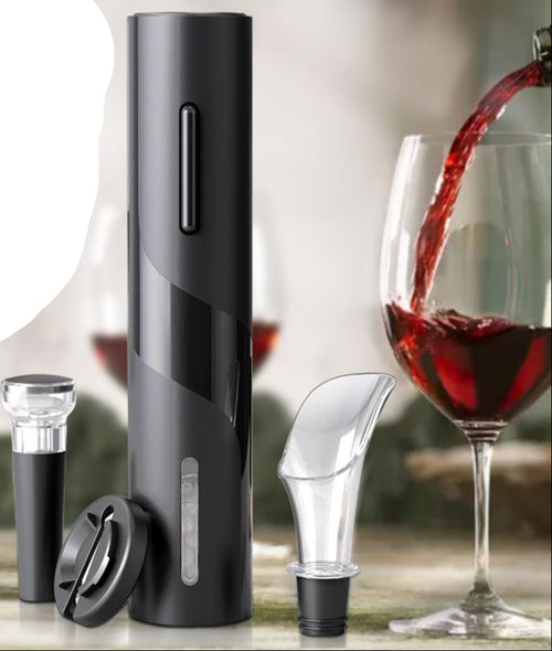 Pack 4 en 1 Abridor Eléctrico de Vino