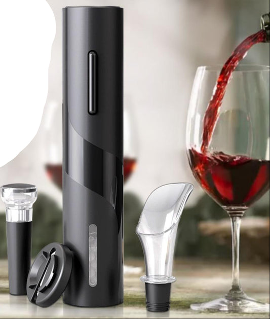 Pack 4 en 1 Abridor Eléctrico de Vino
