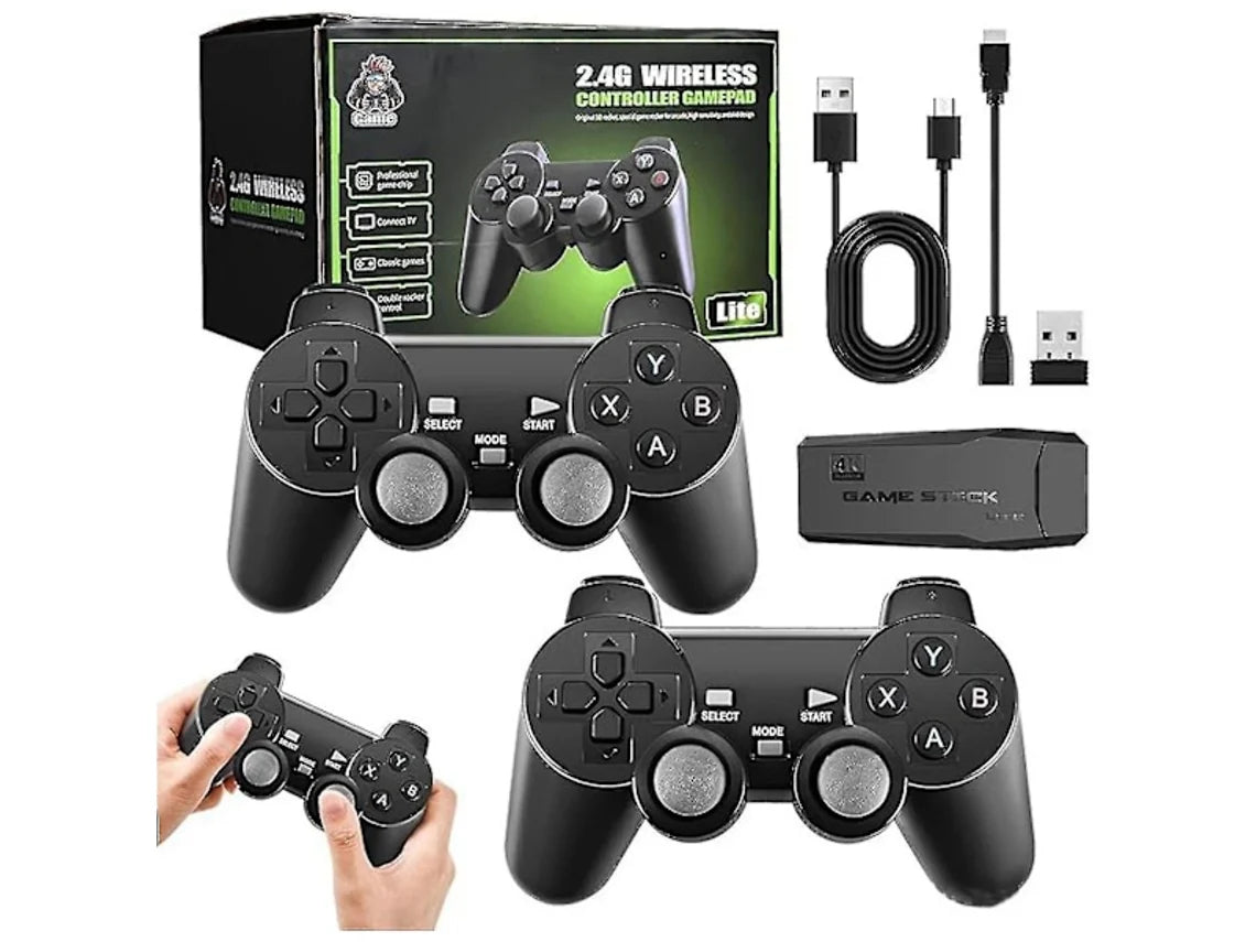 Game Stick 4K Retro — Más de 20.000 juegos clásicos en tu televisor