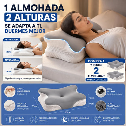 Almohada Cervical Mariposa