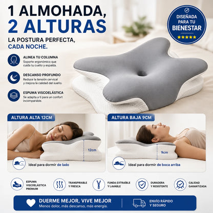 Almohada Cervical Mariposa