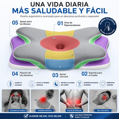 Almohada Cervical Mariposa