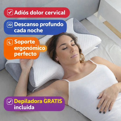 Almofada cervical + DEPILADORA DE SOBRANCELHAS GRÁTIS