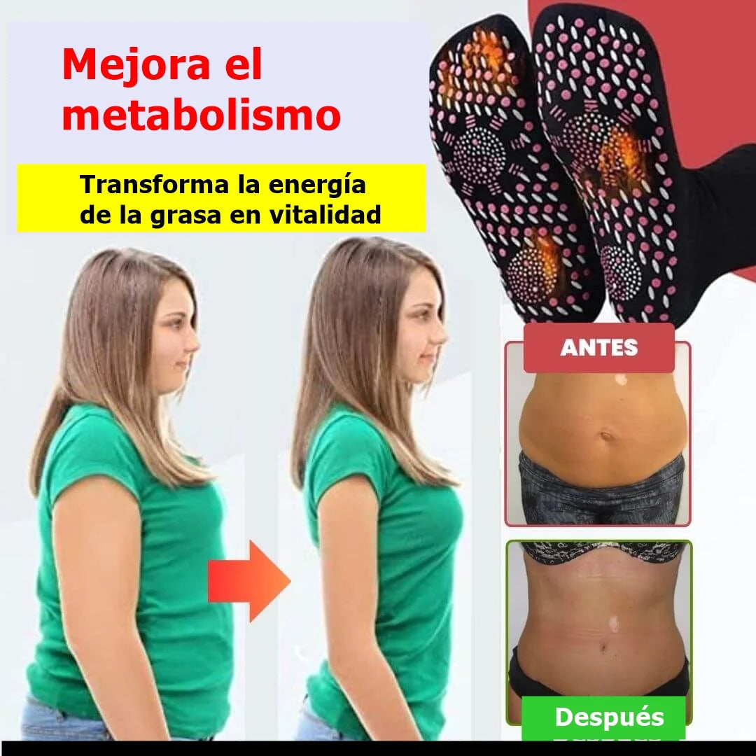 Medias Terapéuticas de Acupresión con Turmalina