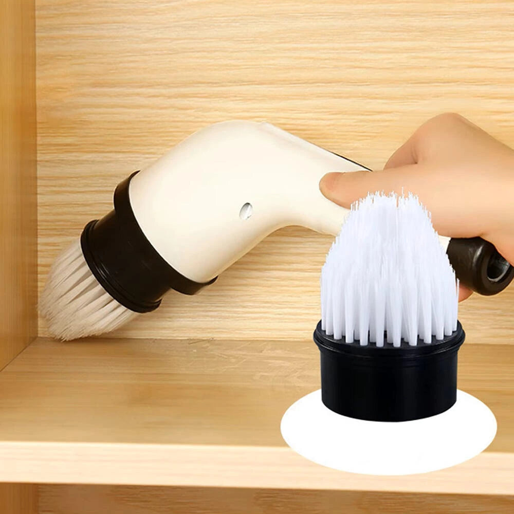 Escova Elétrica de Limpeza Sem Fios 9 em 1