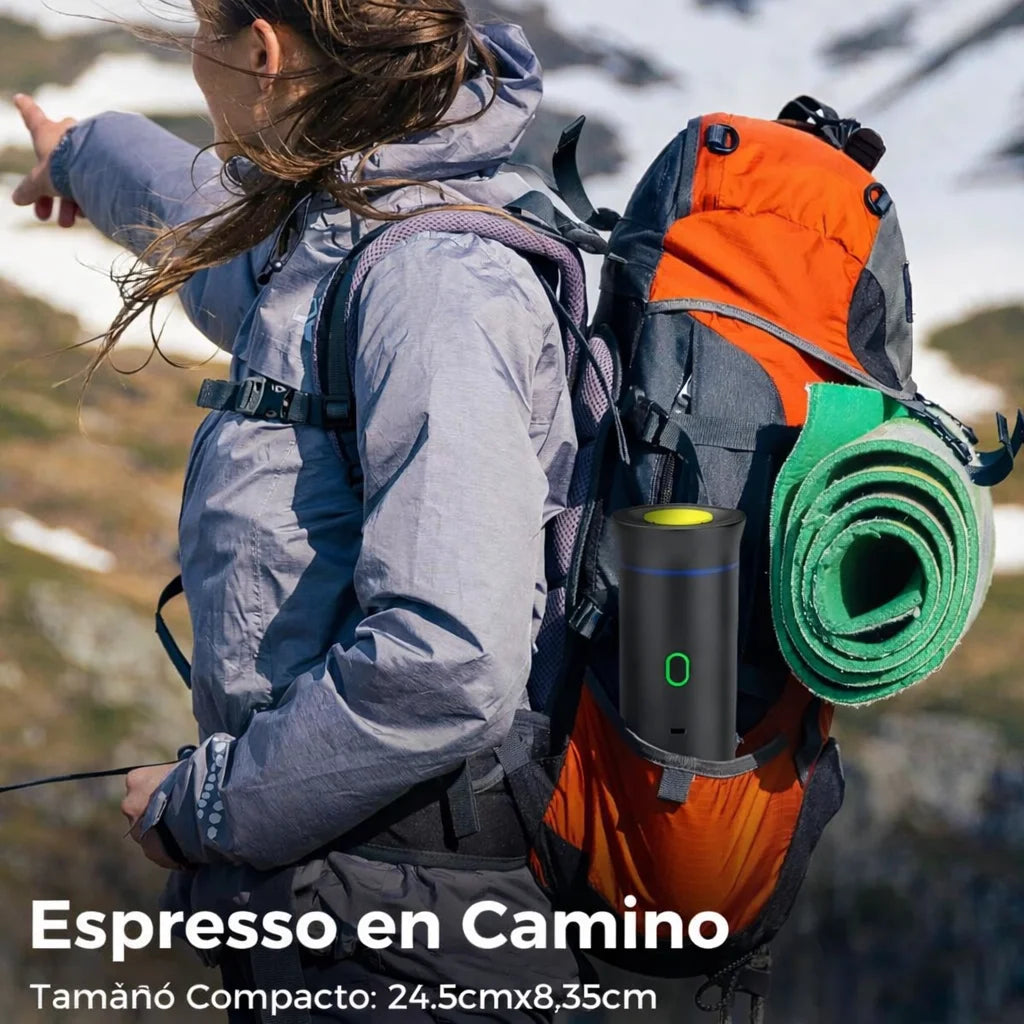 Cafeteira Portátil 3 em 1 – Espresso Perfeito Onde Estiveres