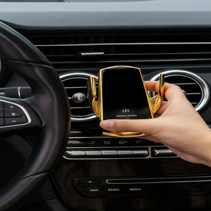 Soporte cargador inálambrico coche