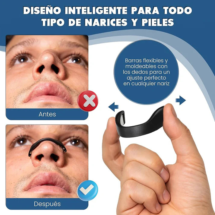 Dilatador Nasal Magnético Antirronco – Embalagem com 30 unidades