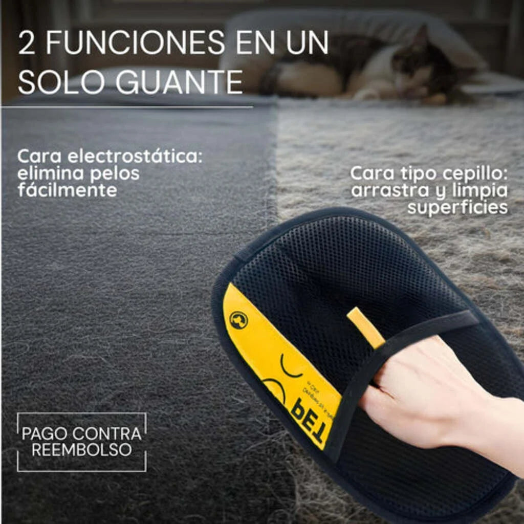 Guantes quita pelos + Peine grátis
