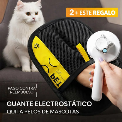 Guantes quita pelos + Peine grátis