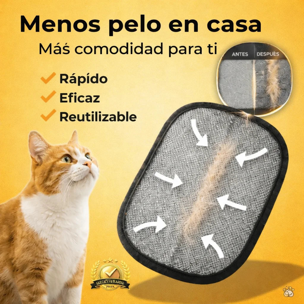 Guantes quita pelos + Peine grátis