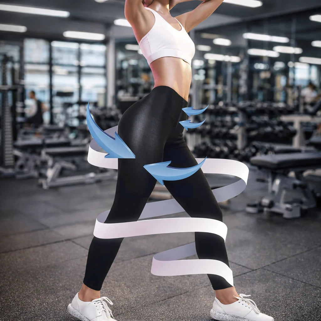 Leggings Modeladoras Efeito Sauna & Push-Up