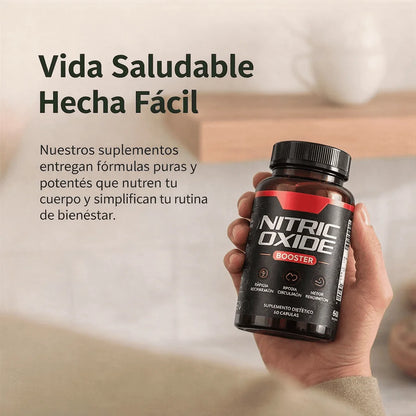 Suplemento de Óxido Nítrico para Energia, Resistência e Recuperação