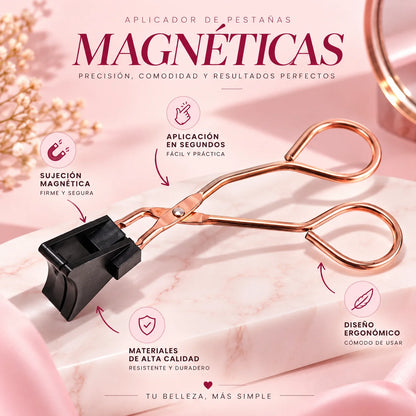 Pestañas Magnéticas con Aplicador — Una Mirada Irresistible en Segundos