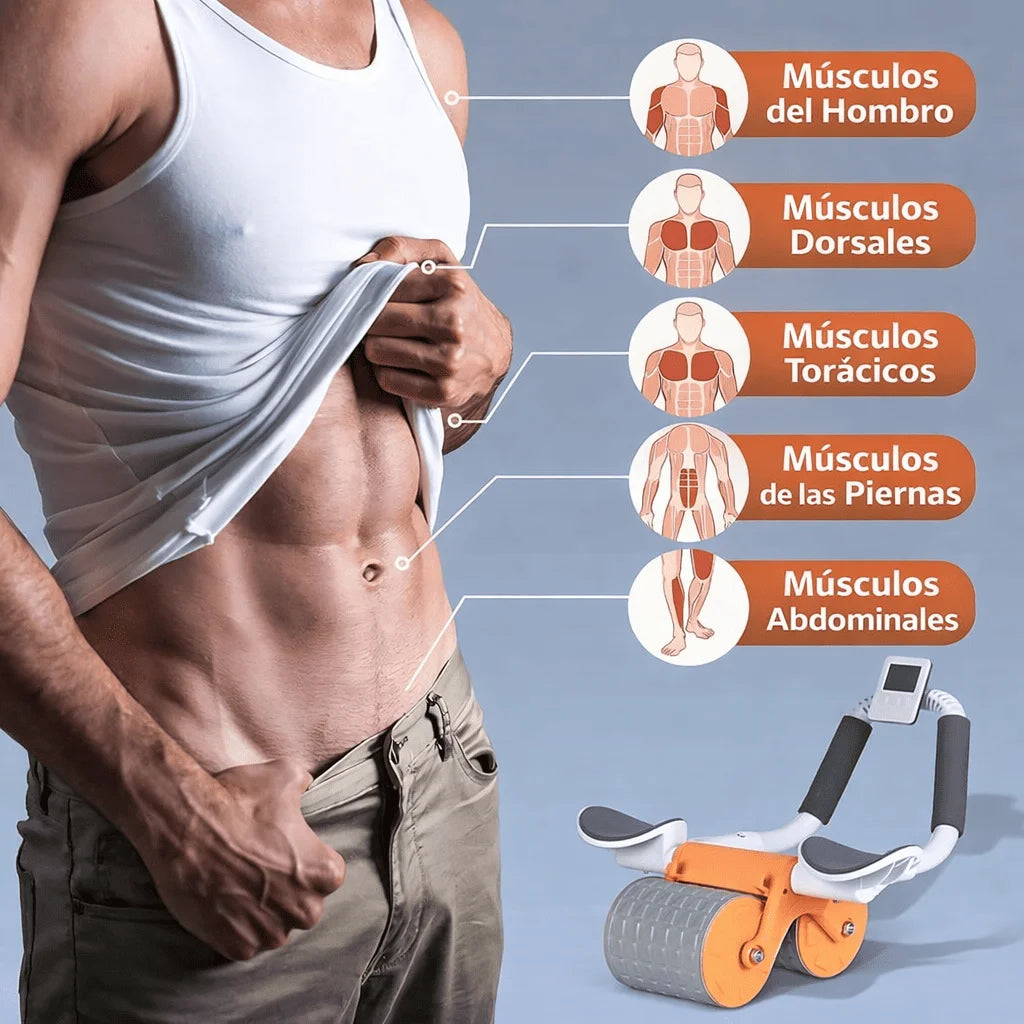 Rodillo Abdominal Automático