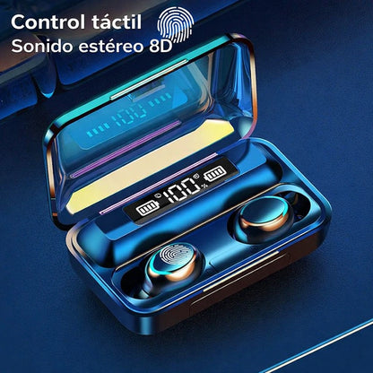 SoundPulse F9 Pro – Auriculares Desportivos LED