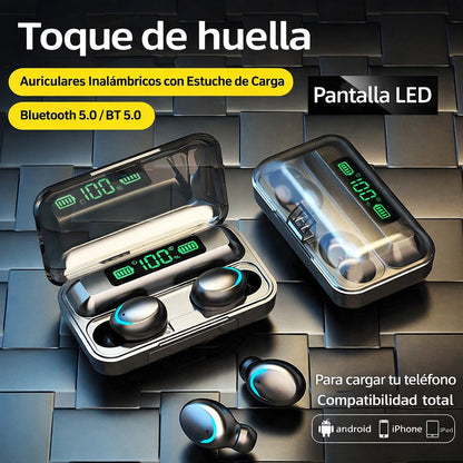 SoundPulse F9 Pro – Auriculares Desportivos LED