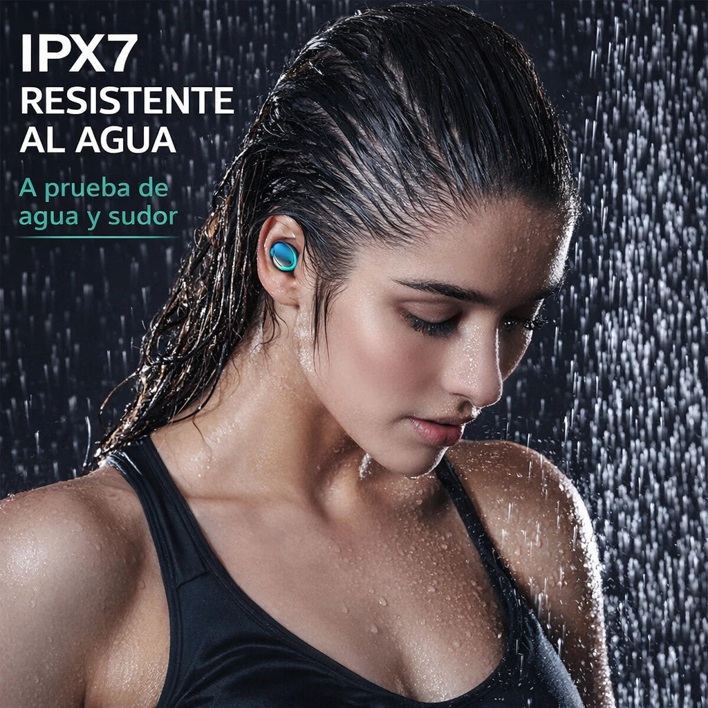 SoundPulse F9 Pro – Auriculares Desportivos LED