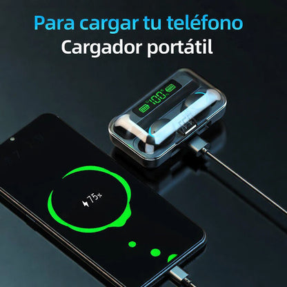 SoundPulse F9 Pro – Auriculares Desportivos LED