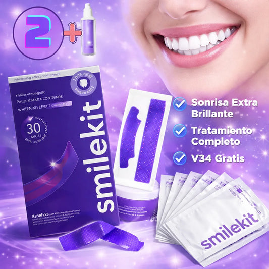 Tiras Blanqueadoras Dientes + V34 Gratis