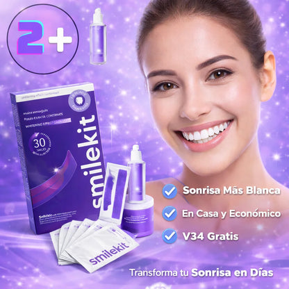 Tiras Blanqueadoras Dientes + V34 Gratis