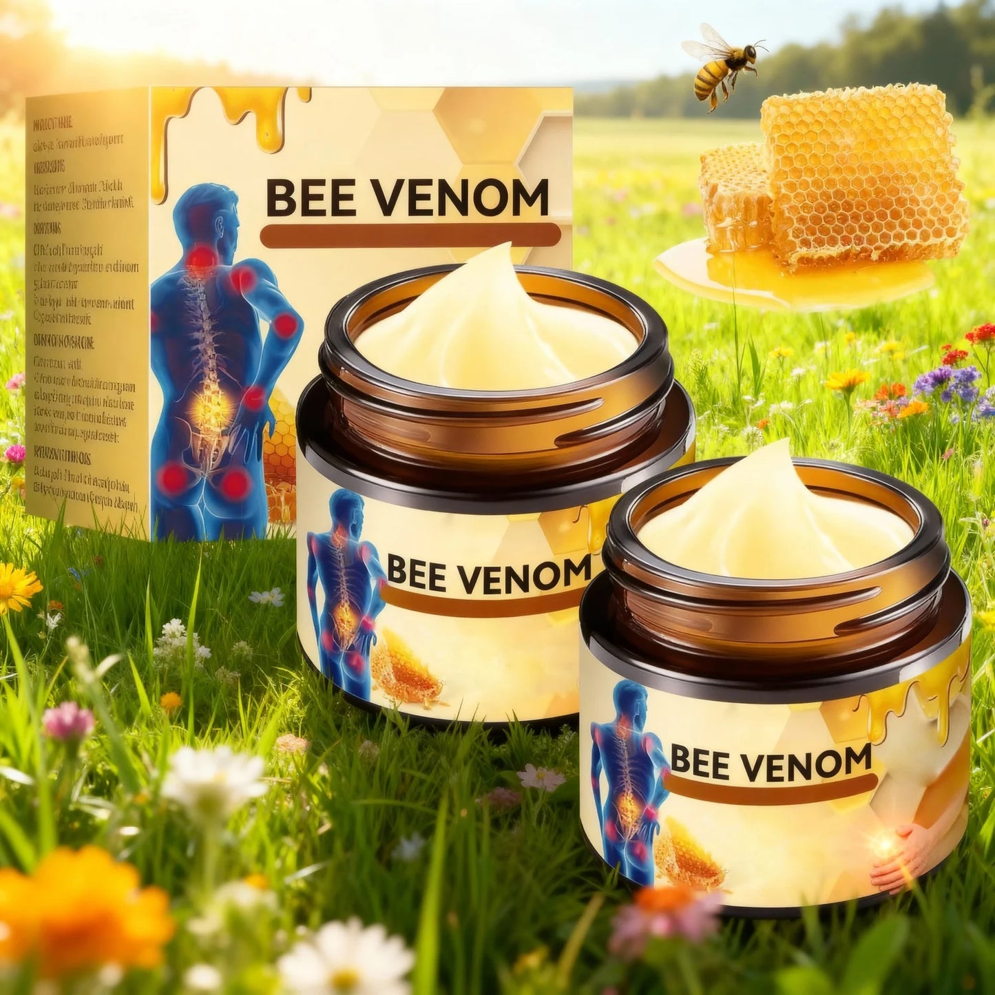 1+2 Crema Reparadora  Veneno de Abeja