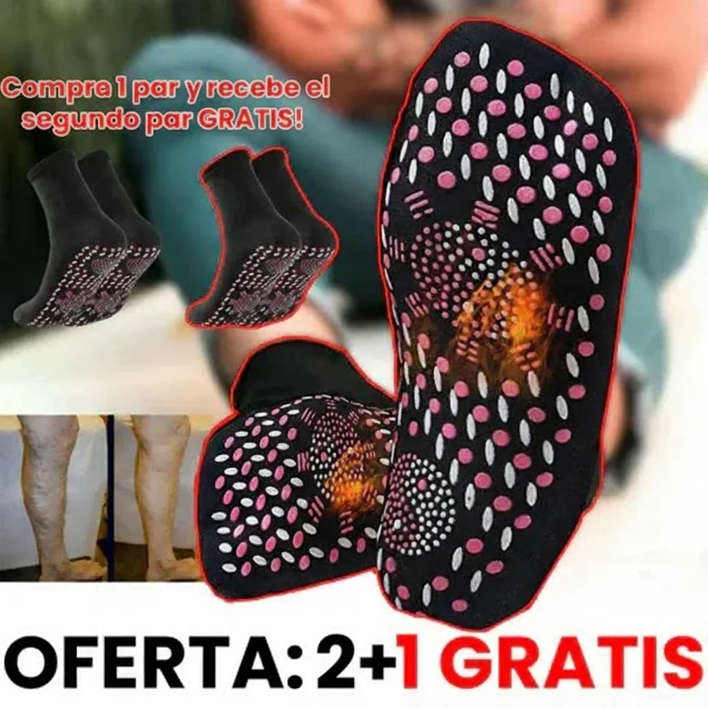 Medias Terapéuticas de Acupresión con Turmalina