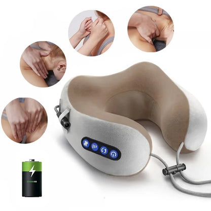 Almohada masajeadora de cuello