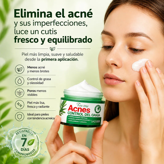 Crema Antiacné Árbol de Té  50ml (1+1)